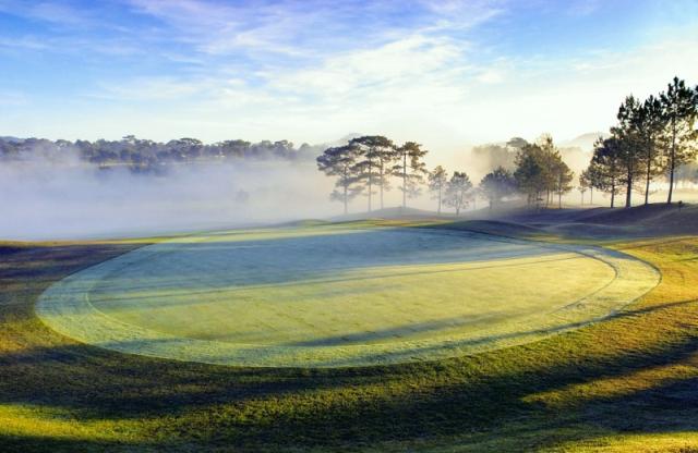 The first golf course of Dalat city & whole Vietnam